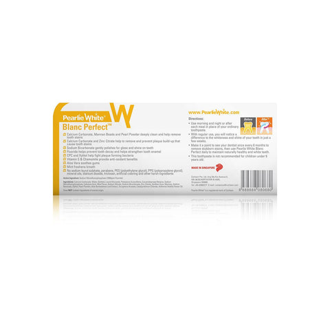 Blanc Perfect | Professional Whitening Fluoride Toothpaste 110gm