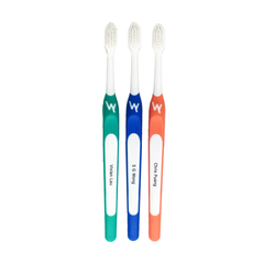 BrushCare Professional Sensitive Extra Soft Toothbrush Triple Pack (Personalize)