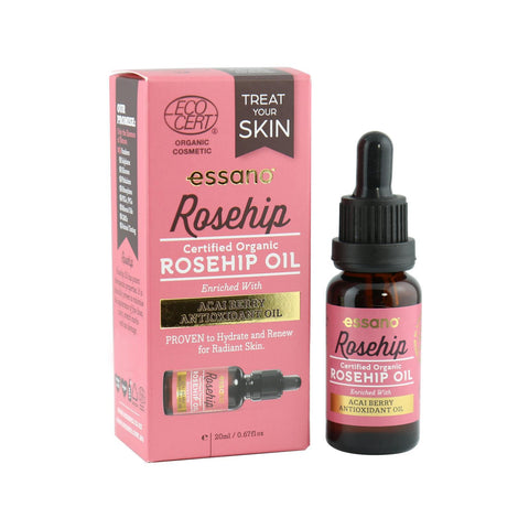 Certified Organic Rosehip Oil 20ml