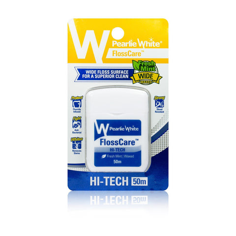 FlossCare Hi-Tech | Waxed Mint Floss 50m