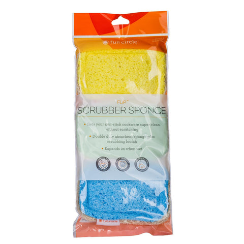 Squeeze Loofah Scrubber Sponge