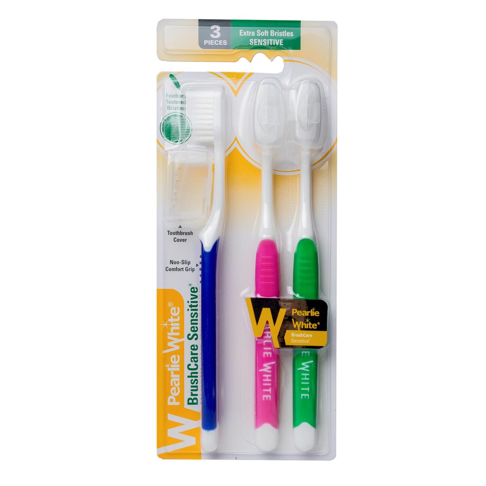 BrushCare Sensitive Extra Soft Toothbrush Triple Pack