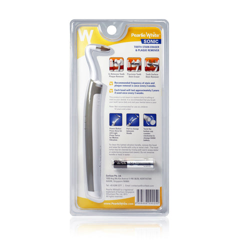 Sonic Tooth Stain Eraser with Plaque Remover