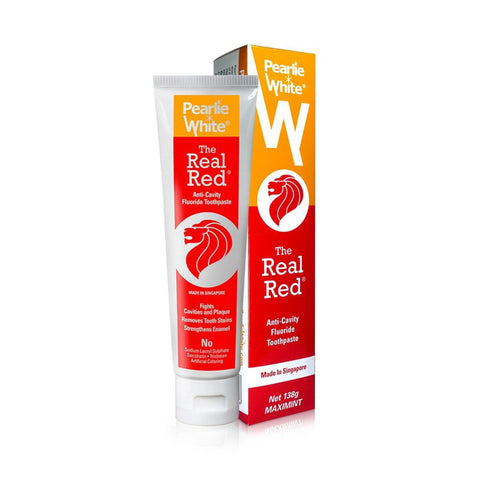 The Real Red® Anti-Cavity | Fluoride Toothpaste 138gm