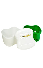 Denture Bath | Denture Container With Rinsing Basket