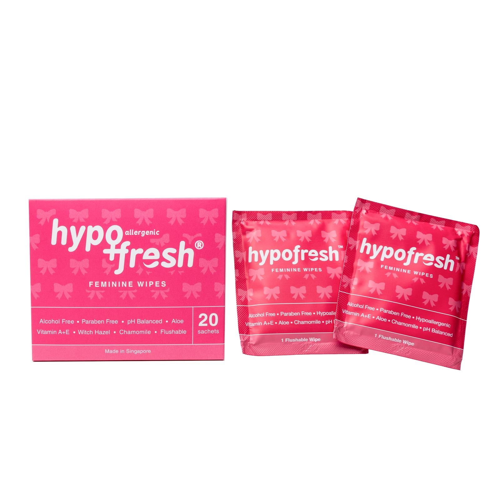 Feminine Wipes (20 sachets)